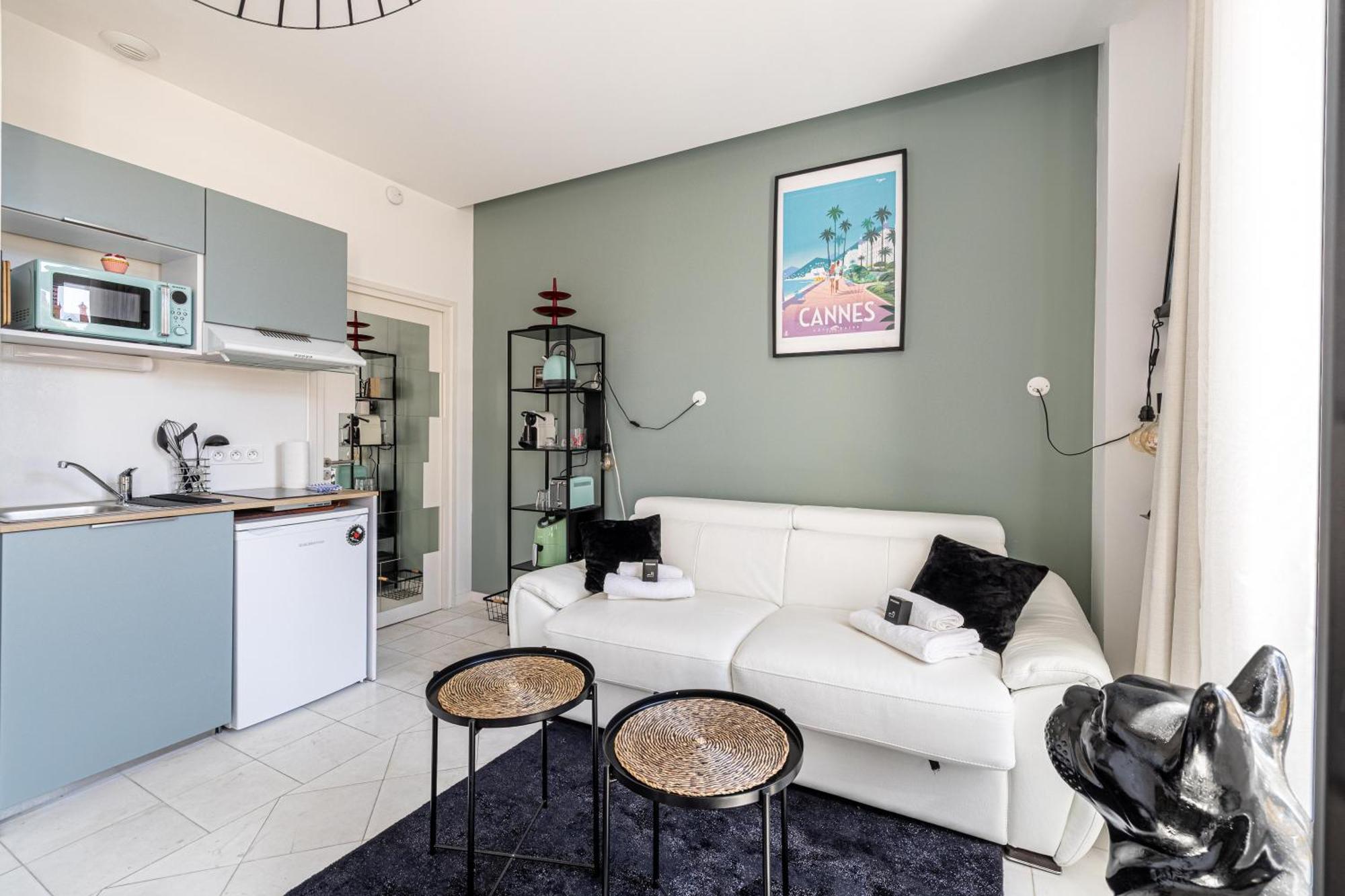 Private - Small Studio For Two At 5 Minutes From Croisette Cannes Exterior foto